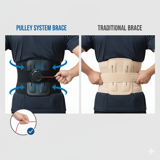 Pulley System Back Braces Explained: Why Custom Compression Works Better